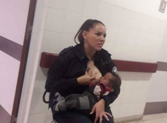 Is motherhood the ultimate accessory? models in labor, breastfeeding on runway